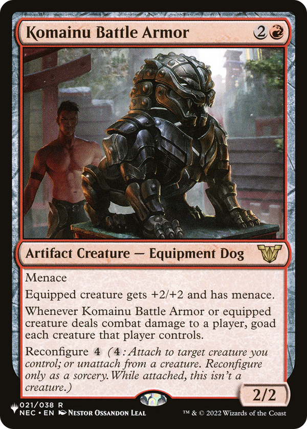 Komainu Battle Armor (LIST-NEC-21) - The List