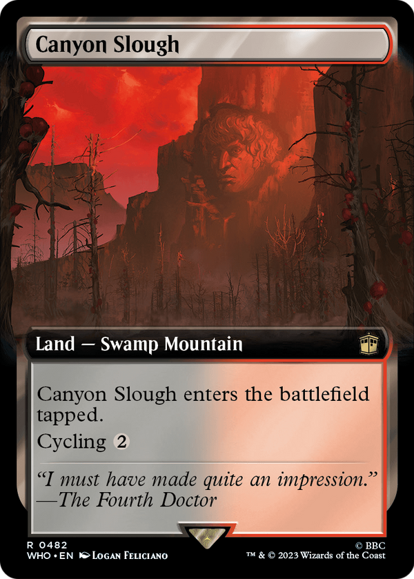 Canyon Slough (Extended Art) (WHO-482) - Doctor Who: (Extended Art)