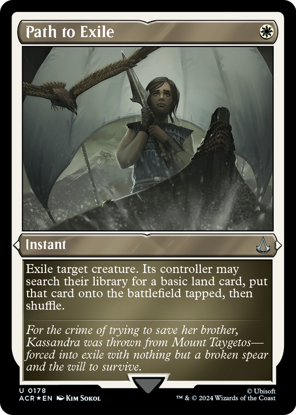 Path to Exile (Foil Etched) (ACR-178) - Assassin's Creed Foil