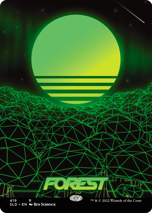 Forest (419) (SLD-419) - Secret Lair Drop (Borderless)