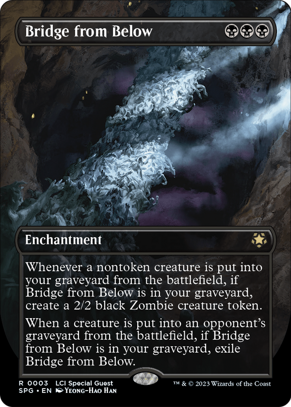 Bridge from Below (Borderless) (SPG-003) - Special Guests Foil