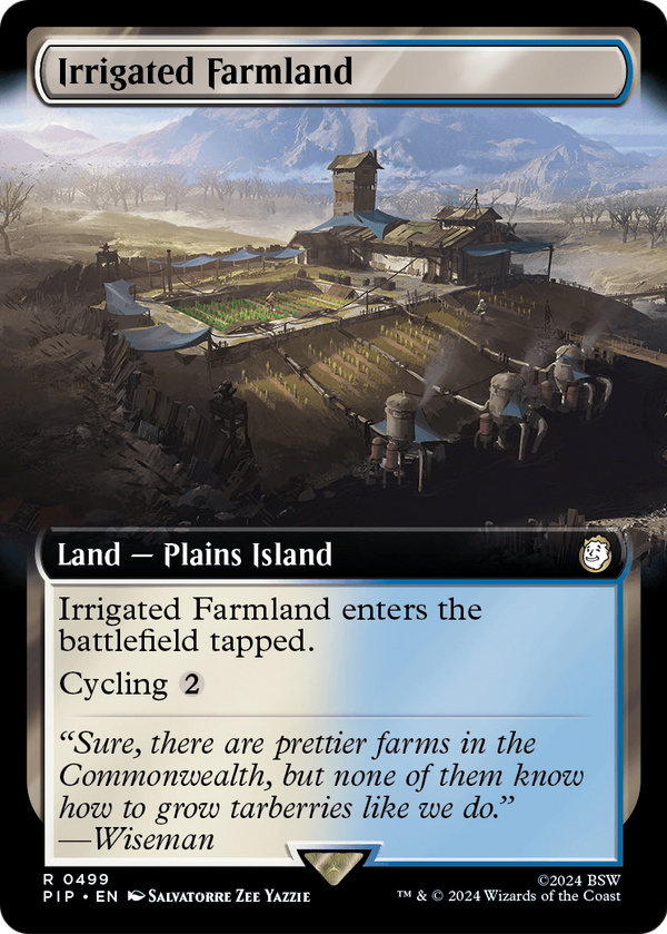 Irrigated Farmland (Extended Art) (PIP-499) - Fallout: (Extended Art) Foil