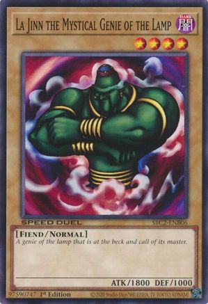 La Jinn the Mystical Genie of the Lamp (SBC2-ENB06) - Speed Duel: Battle City Finals 1st Edition