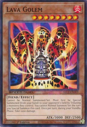 Lava Golem (SBC2-END09) - Speed Duel: Battle City Finals 1st Edition