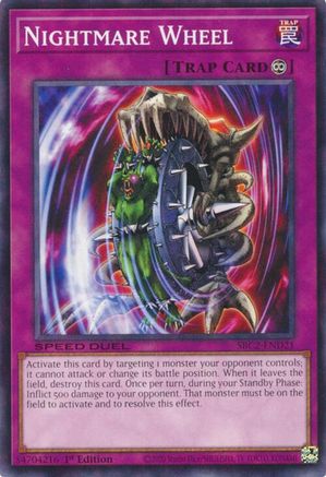 Nightmare Wheel (SBC2-END21) - Speed Duel: Battle City Finals 1st Edition