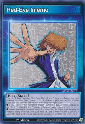 Red-Eye Inferno (SBC2-ENS11) - Speed Duel: Battle City Finals 1st Edition