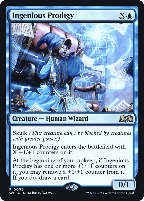 Ingenious Prodigy (PRE-056) - Wilds of Eldraine Promos Foil