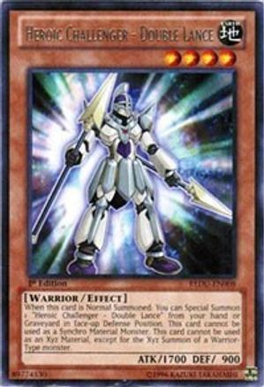 Heroic Challenger - Double Lance (REDU-EN008) - Return of the Duelist Unlimited