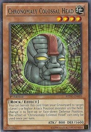 Chronomaly Colossal Head (REDU-EN010) - Return of the Duelist Unlimited
