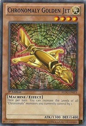 Chronomaly Golden Jet (REDU-EN011) - Return of the Duelist 1st Edition