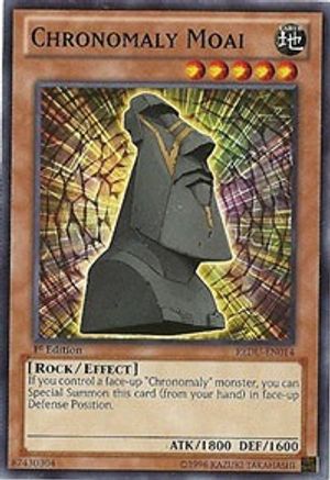 Chronomaly Moai (REDU-EN014) - Return of the Duelist 1st Edition