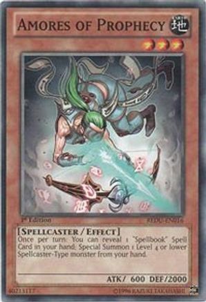 Amores of Prophecy (REDU-EN016) - Return of the Duelist 1st Edition