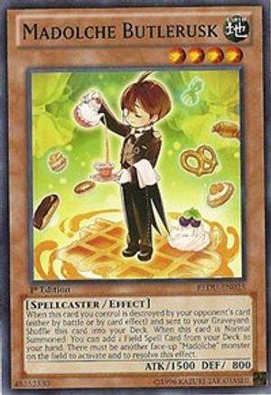 Madolche Butlerusk (REDU-EN025) - Return of the Duelist 1st Edition