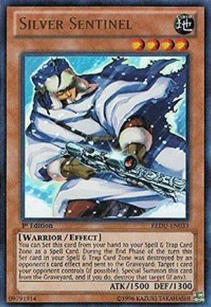 Silver Sentinel (REDU-EN033) - Return of the Duelist 1st Edition