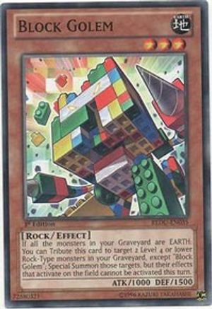 Block Golem (REDU-EN035) - Return of the Duelist 1st Edition