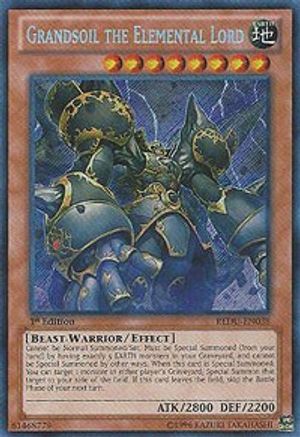 Grandsoil the Elemental Lord (REDU-EN038) - Return of the Duelist 1st Edition