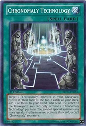 Chronomaly Technology (REDU-EN054) - Return of the Duelist 1st Edition