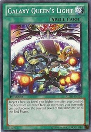 Galaxy Queen's Light (REDU-EN056) - Return of the Duelist 1st Edition