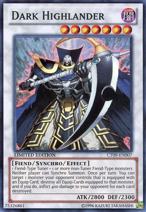 Dark Highlander (CT09-EN007) - 2012 Collectors Tin Limited