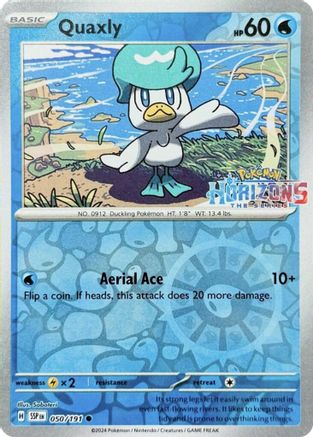 Quaxly 050/193  - Reverse Holofoil Miscellaneous Cards & Products - Common