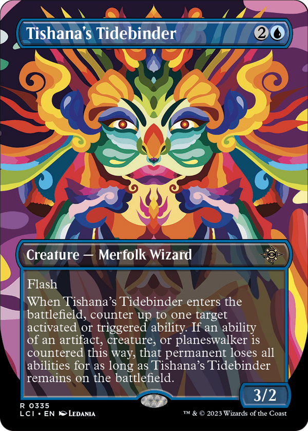 Tishana's Tidebinder (Borderless) (LCI-335) - The Lost Caverns of Ixalan Foil