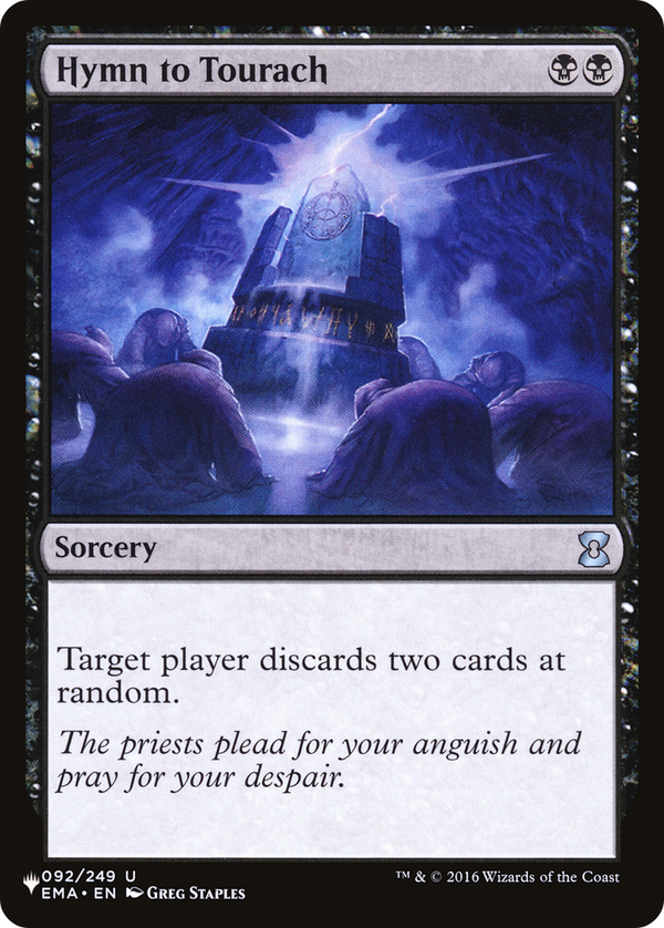 Hymn to Tourach (LIST-EMA-92) - The List