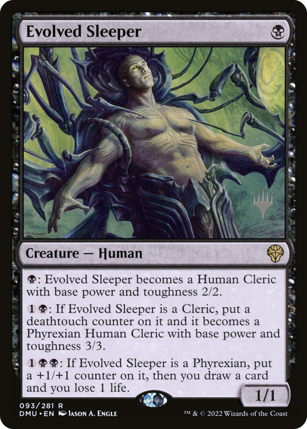 Evolved Sleeper (PPDMU-093) - Dominaria United Promos