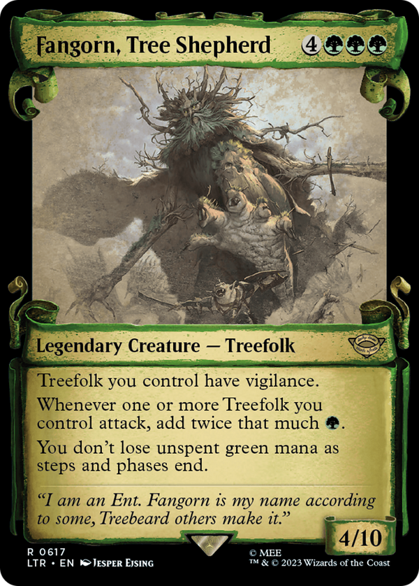 Fangorn, Tree Shepherd (Showcase Scrolls) (LTR-617) - The Lord of the Rings: Tales of Middle-earth: (Showcase)