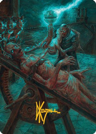 Rooftop Storm Art Card (Gold-Stamped Signature) (AAINR-008) - Art Series: Innistrad Remastered