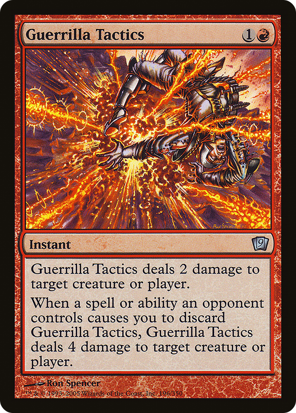 Guerrilla Tactics (9ED-196★) - 9th Edition Foil