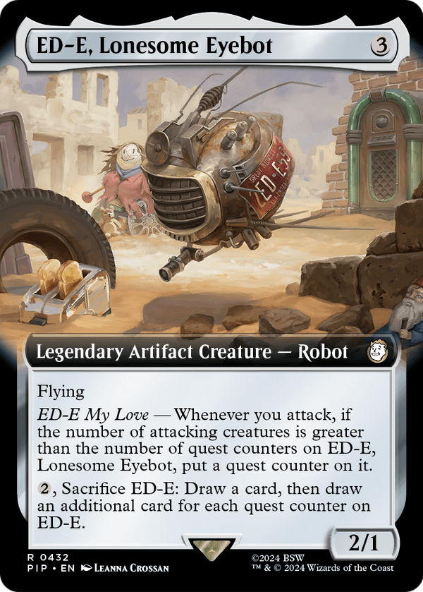 ED-E, Lonesome Eyebot (Extended Art) (PIP-432) - Fallout: (Extended Art)