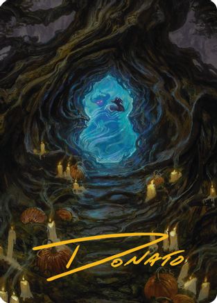 Conjurer's Closet Art Card (Gold-Stamped Signature) (AAINR-017) - Art Series: Innistrad Remastered