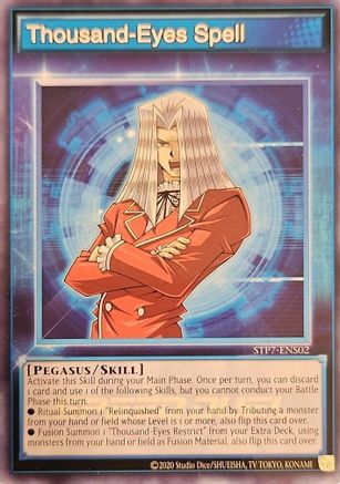 Thousand-Eyes Spell (STP7-ENS02) - Speed Duel: Tournament Pack 7 1st Edition