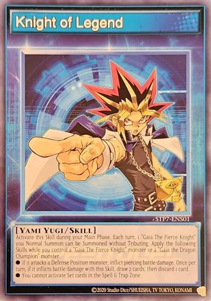 Knight of Legend (STP7-ENS01) - Speed Duel: Tournament Pack 7 1st Edition