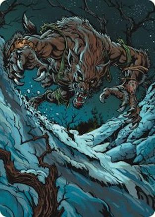 Ravager of the Fells Art Card (AAINR-021) - Art Series: Innistrad Remastered