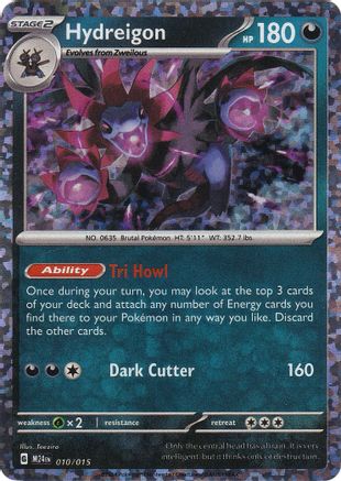 Hydreigon 010  - Holofoil McDonalds Promos 2024 - Promo