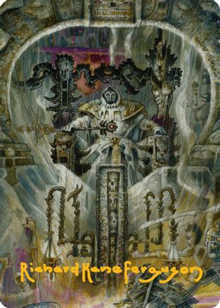 Gonti, Night Minister Art Card (Gold-Stamped Signature) (AADFT-032) - Art Series: Aetherdrift