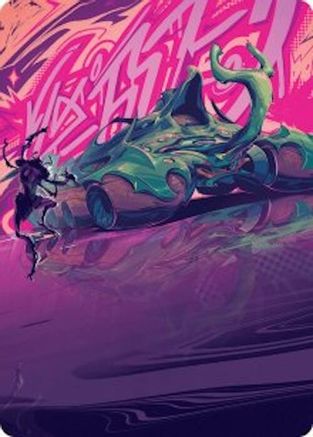 Earthrumbler Art Card (AADFT-042) - Art Series: Aetherdrift