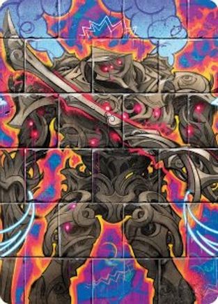 Coalstoke Gearhulk Art Card (AADFT-054) - Art Series: Aetherdrift