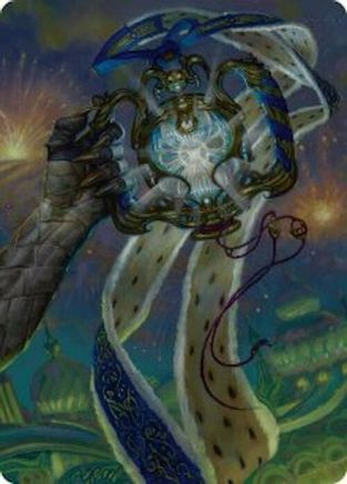 The Aetherspark Art Card (AADFT-029) - Art Series: Aetherdrift