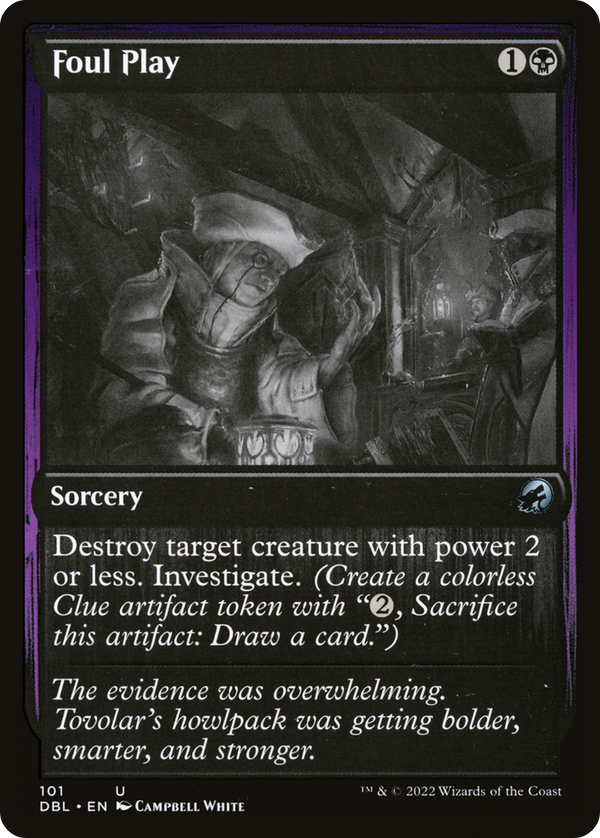 Foul Play (DBL-101) - Innistrad: Double Feature