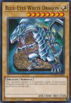 Blue-Eyes White Dragon (SDWD-EN002) (SDWD-EN002) - Structure Deck: Blue-Eyes White Destiny Unlimited