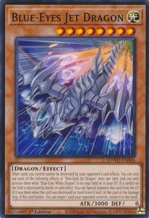 Blue-Eyes Jet Dragon (SDWD-EN006) - Structure Deck: Blue-Eyes White Destiny Unlimited