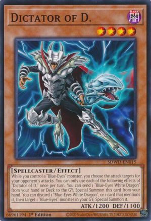 Dictator of D. (SDWD-EN015) - Structure Deck: Blue-Eyes White Destiny 1st Edition
