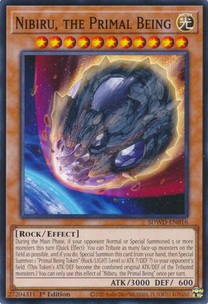 Nibiru, the Primal Being (SDWD-EN016) - Structure Deck: Blue-Eyes White Destiny Unlimited