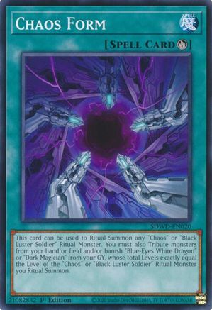 Chaos Form (SDWD-EN020) - Structure Deck: Blue-Eyes White Destiny Unlimited