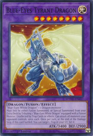 Blue-Eyes Tyrant Dragon (SDWD-EN037) - Structure Deck: Blue-Eyes White Destiny Unlimited