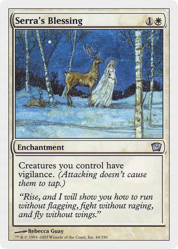 Serra's Blessing (9ED-) - 9th Edition