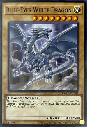 Blue-Eyes White Dragon (SDWD-EN003) (Unlimited Misprint) (SDWD-EN003) - Structure Deck: Blue-Eyes White Destiny Unlimited