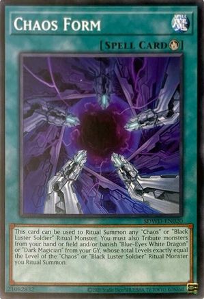 Chaos Form (Unlimited Misprint) (SDWD-EN020) - Structure Deck: Blue-Eyes White Destiny Unlimited
